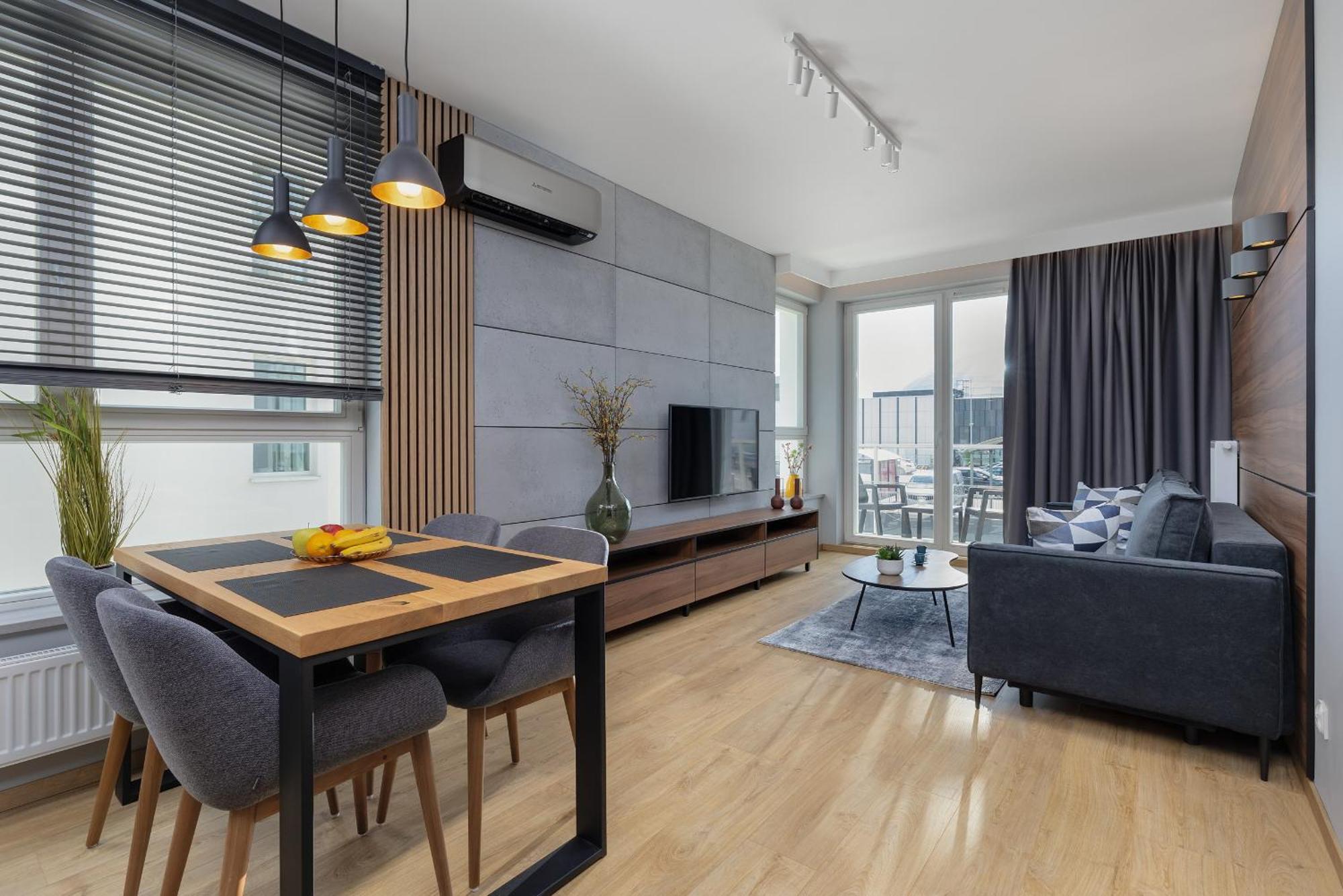 Nowoczesny Apartament Z Parkingiem W Centrum Szczecina By Noclegi Renters Exterior foto